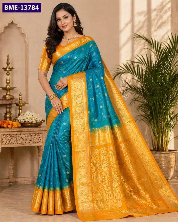 Kanjiwaram , Pure Silk , Handloom Saree