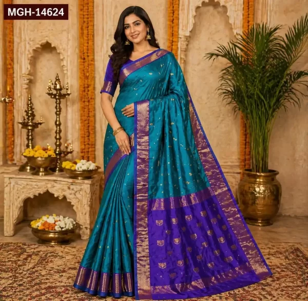 Maheshwari, Pure Silk , Handloom Saree